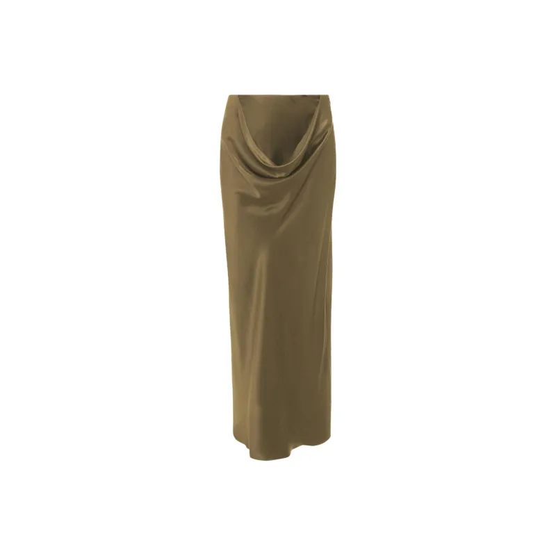 JW Anderson Bias Cut Midi Skirt-0