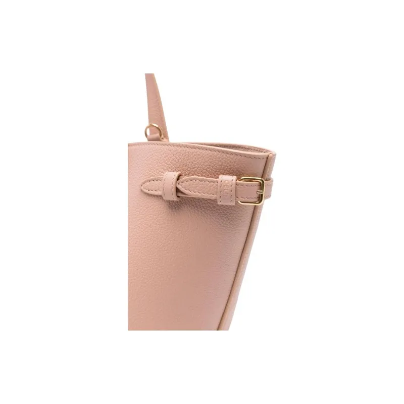 CELINE Metal Piece Shoulder Bag, Crossbody Bag, Handbag Women's Pink-3