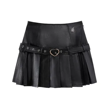 UNIFREE Pleated A Line Skirt Skirt Women's