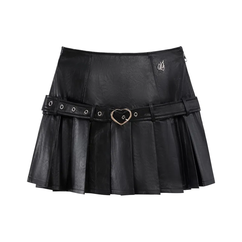 UNIFREE Pleated A-Line Skirt Skirt Women's-0