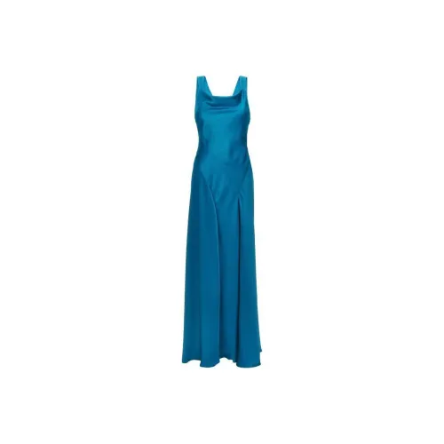 Mugler Metallic Detailed Cocktail Dress