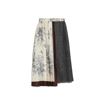 WEEKEND MaxMara Casual Long Skirt Women's White