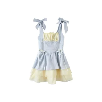 Incolore Slip Dress Women's Light Blue