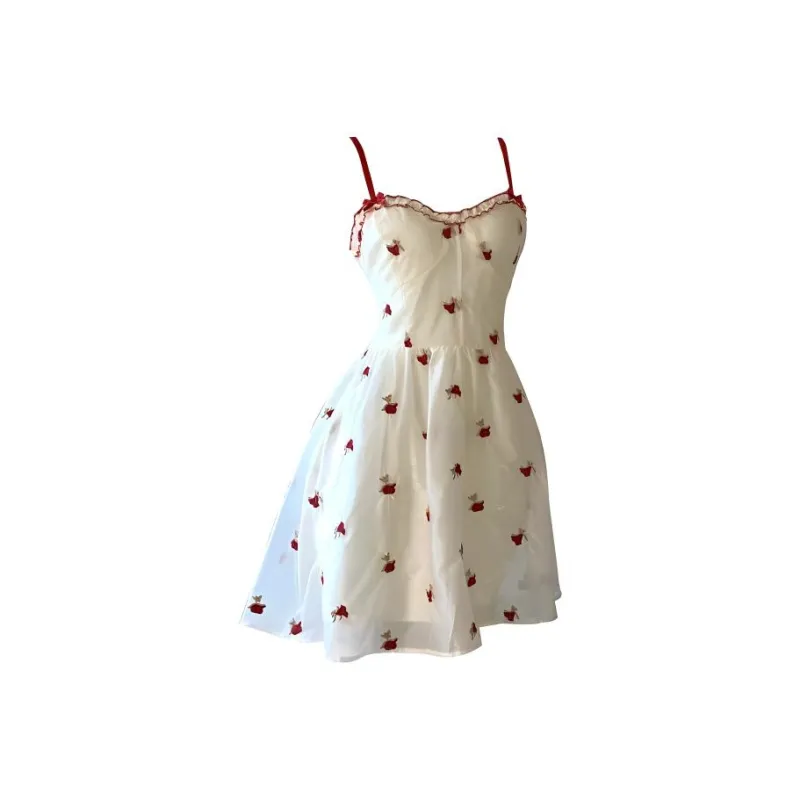 FLIM Slip Dresses Women's Fairy Apricot-0