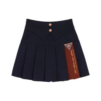 SNBL Casual Short Skirts Women's Navy Blue