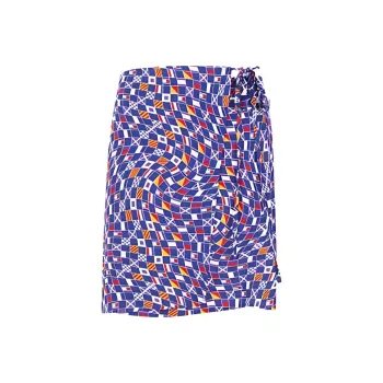 Tommy Hilfiger Casual Short Skirts Women's Red White Blue Plaid 0G0