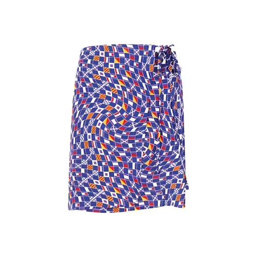 Tommy Hilfiger Casual Short Skirts Women's Red White Blue Plaid 0G0