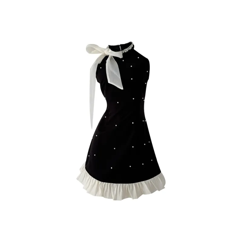 Manekniv Sleeveless Dress Women's Black-0