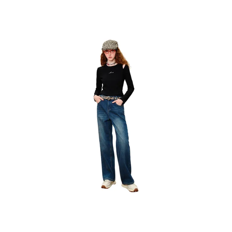 Coolhut Jeans Women's Blue-0