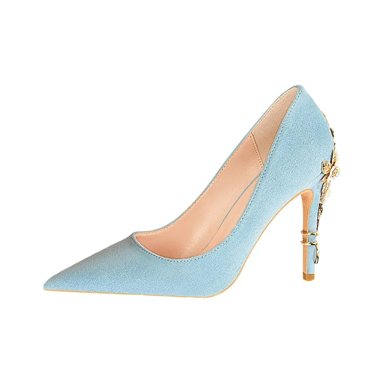 MCKP Slim Heel High Heels 10cm Women's-8