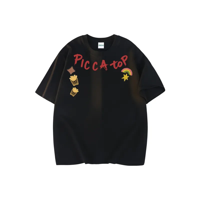 PICCA T Shirts Unisex-3