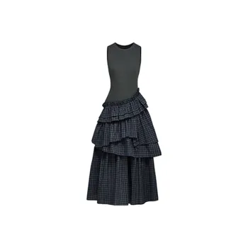 JOSR Sleeveless Dress Women's Gray