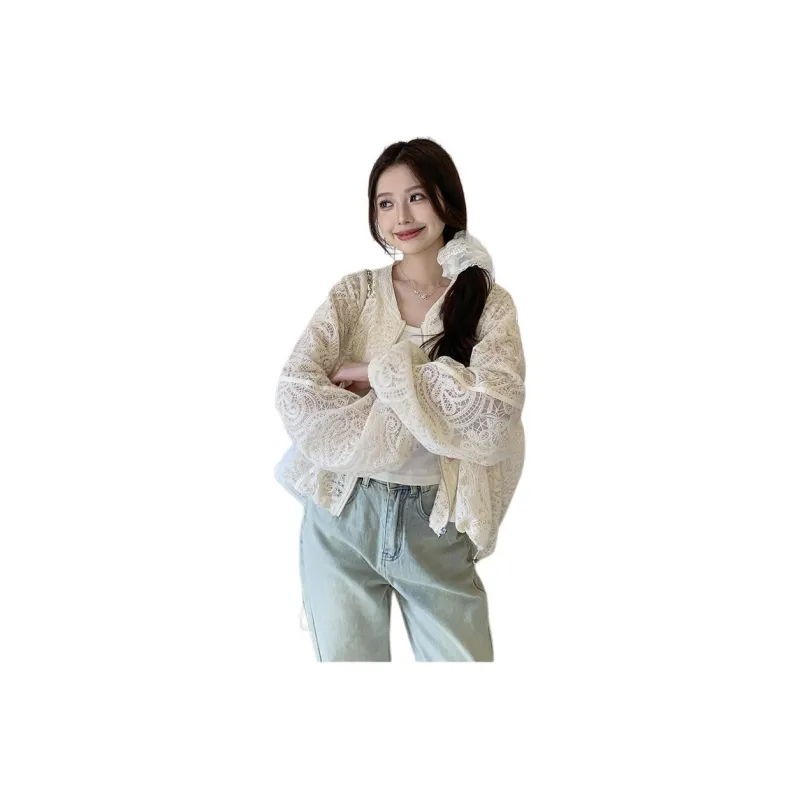 Mu Xiao Xin Cropped Coat Women's-3
