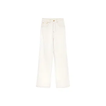 Jacquemus Large Denim Pant 'Off White/Tabac'