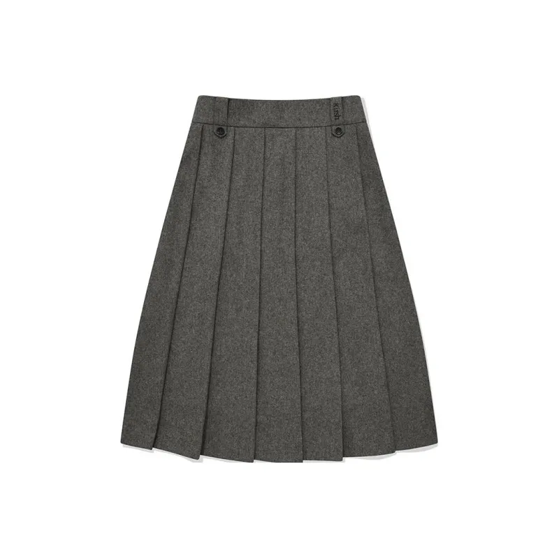 KIRSH Casual Long Skirts Women's Mixed Color Gray-0