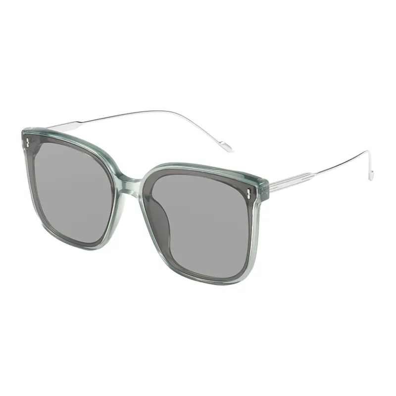 Upthree Plate Frame Square Sunglasses Unisex-5