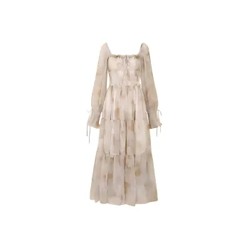 CZMO Long Sleeved Dress Women's Multicolor