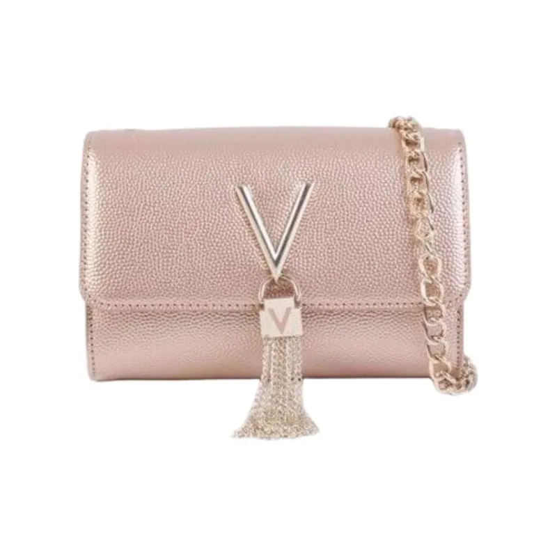 Valentino Decoration Shoulder Bag Women's Rose Gold-0