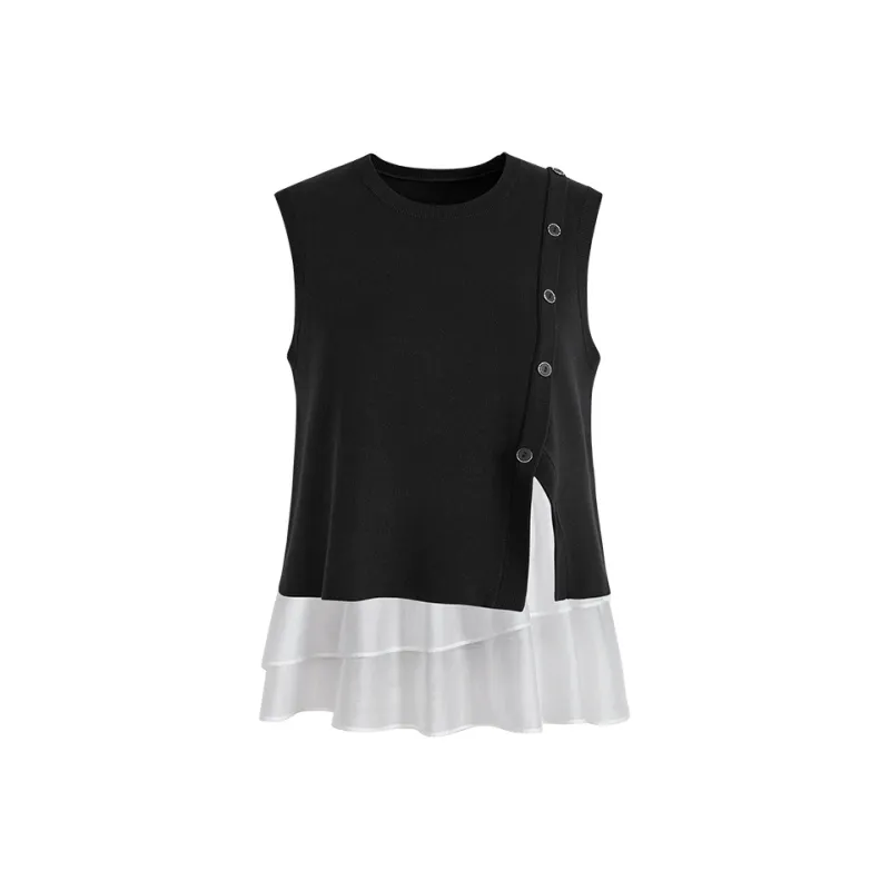 KUOSE Casual Suit Women's Black Camisole-0