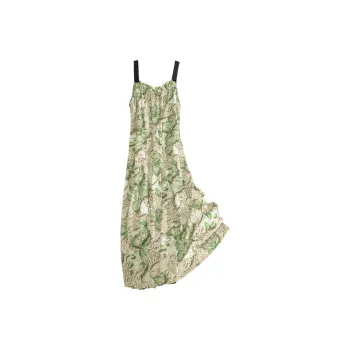 Cypress House Slip Dress Women's Light Green Floral