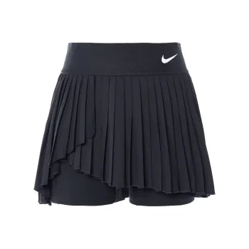 NikeCourt Dri FIT Advantage Women's Pleated Tennis Skirt Black