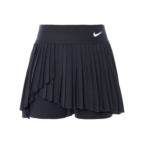 NikeCourt Dri FIT Advantage Women's Pleated Tennis Skirt Black