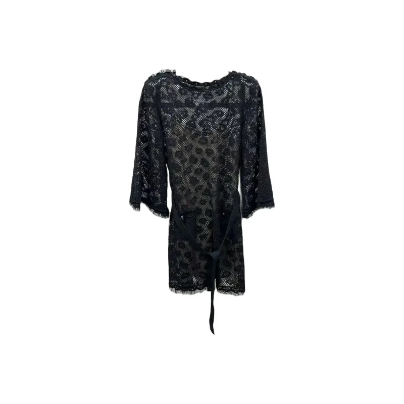 CHANEL 22P Long Sleeved Dress Women's Black-0