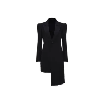 Yohji Yamamoto Coats Women's Black