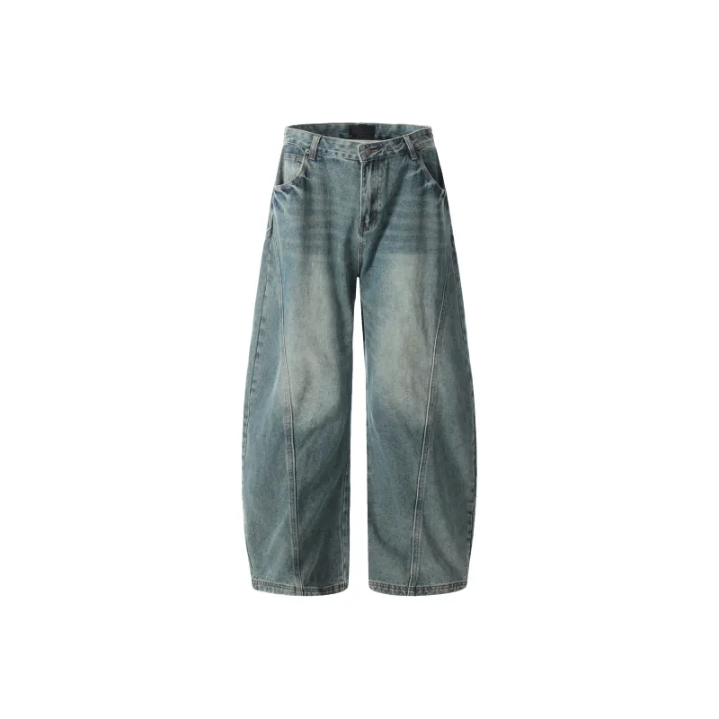 VINMUK Jeans Unisex Vintage Blue-0