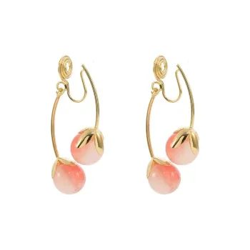 QIMEILA Copper Alloy Clip On Earrings Women's