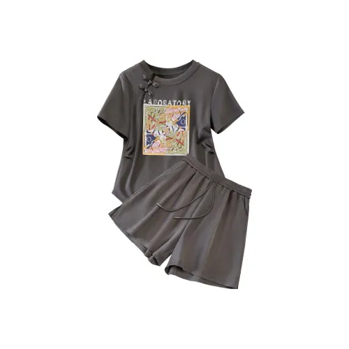 Cypress House Casual Suit Women's Dark Gray