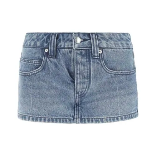 Alexander Wang Denim Shorts Women's Blue