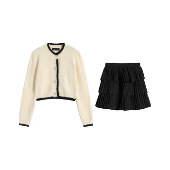 EIDOLON GRAIN Two Piece Skirt Sets Women's