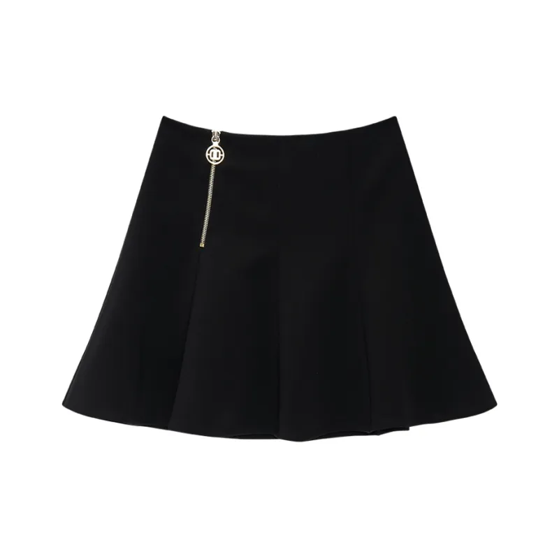 DKNY Casual Short Skirts Women's Black-0