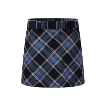 HEYABC Casual Short Skirts Women's Navy Blue