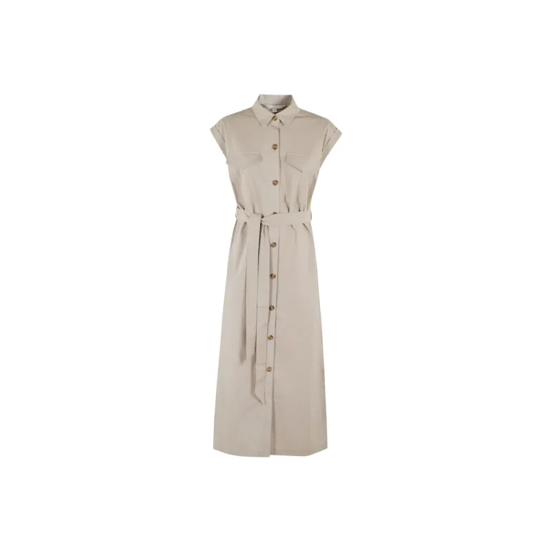 BARBOUR Belted Shirt Dress-0