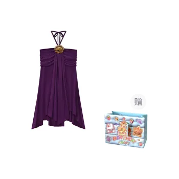 BRASS SCOUT Slip Dresses Women's Plum Shopping Bag
