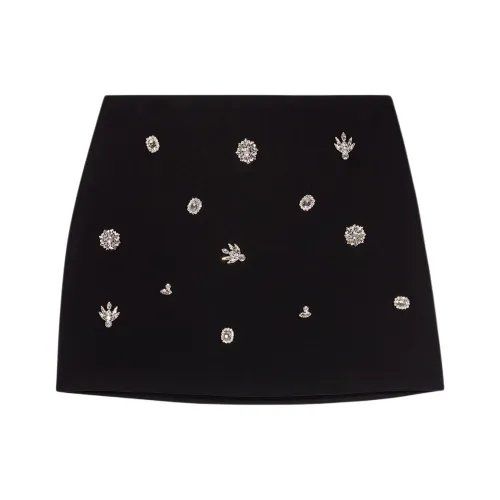 Maje Diamanté yeezy Skort
