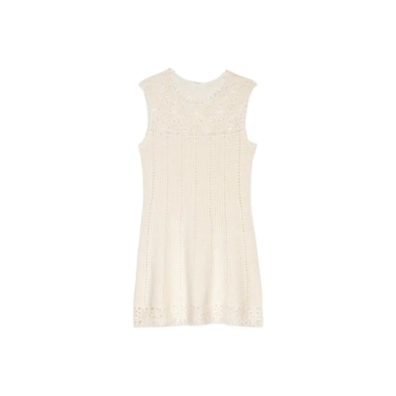 Maje Crochet knit Minidress-0