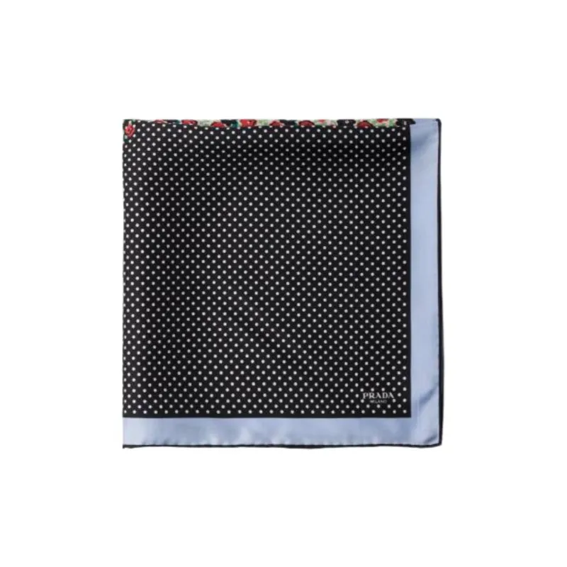 PRADA Printed Silk Scarf-0