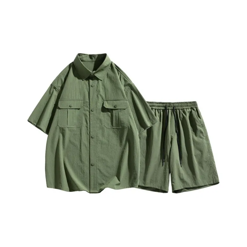 Anyveiw Shirt Matching Set Unisex-7