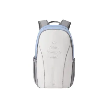 FILA FUSION Fabric Backpack Unisex Light Mist Gray