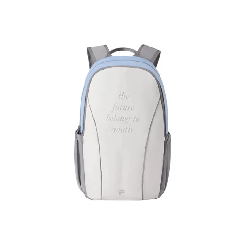 FILA FUSION Fabric Backpack Unisex Light Mist Gray-0