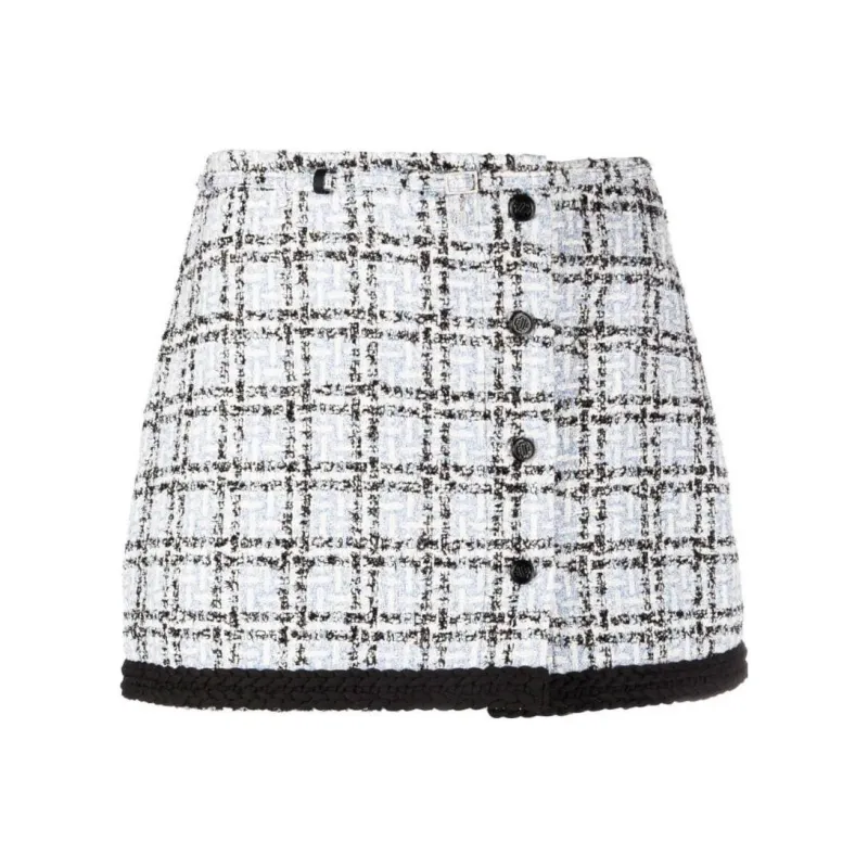 Maje Casual Short Skirts Women's Blue-0