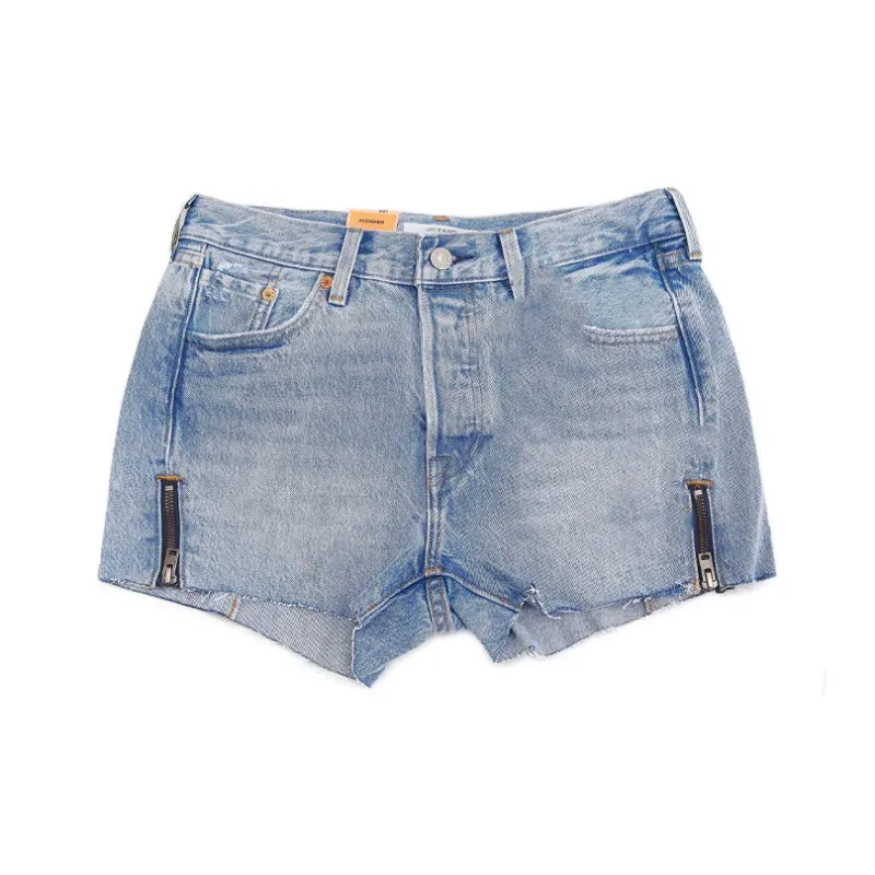 Levis Denim Shorts Women's Blue-0