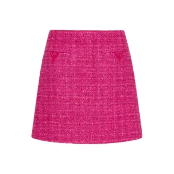 Valentino Casual Short Skirts Women's Pink
