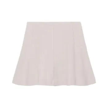 COS Casual Short Skirts Women's Gray Beige