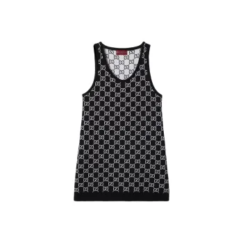 GUCCI Gg Jacquard Mini Dress