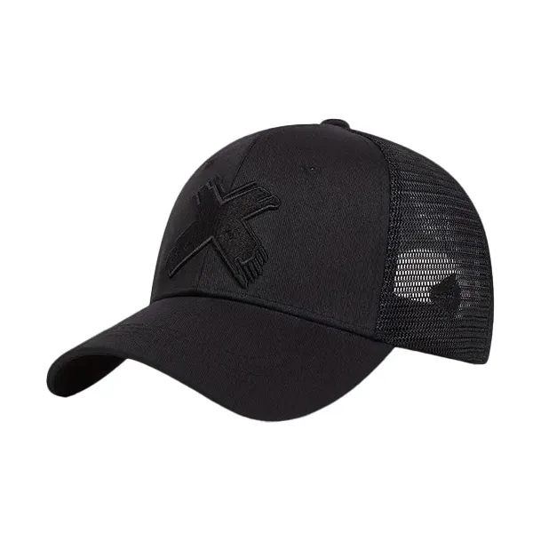 JKEM Cotton Polyester Blend Baseball Caps Men's-0