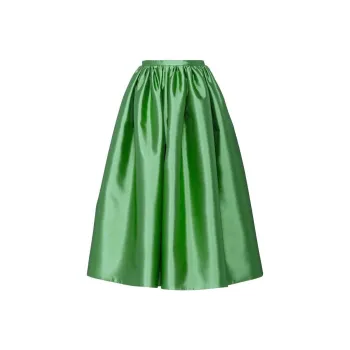 PRADA Casual Long Skirt Women's Green